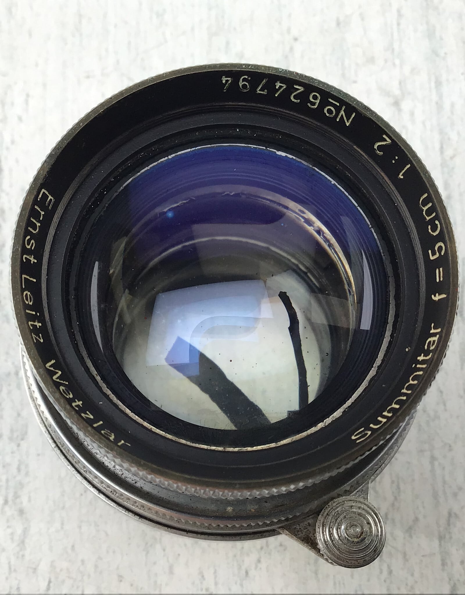 Leica Leica Summitar 50mm f2 Screw Mount Lens Used As Is