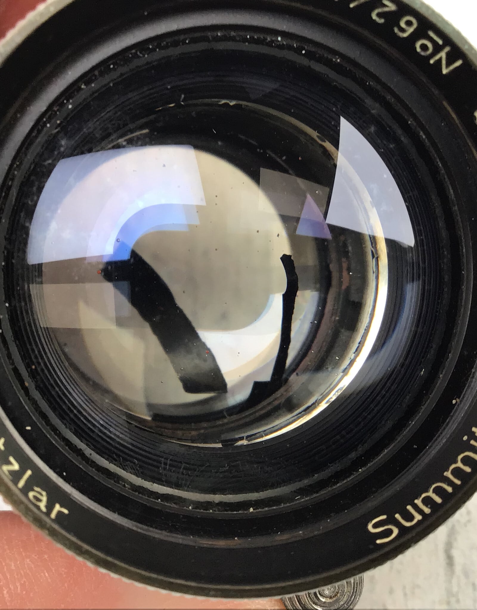 Leica Leica Summitar 50mm f2 Screw Mount Lens Used As Is