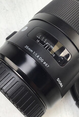 SIGMA Sigma 35mm F1.4 DG EF Lens Used Fair