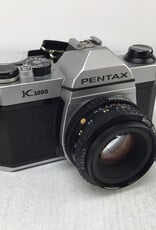 NIKON Pentax K1000 Camera w/ 50mm f2 Used Good