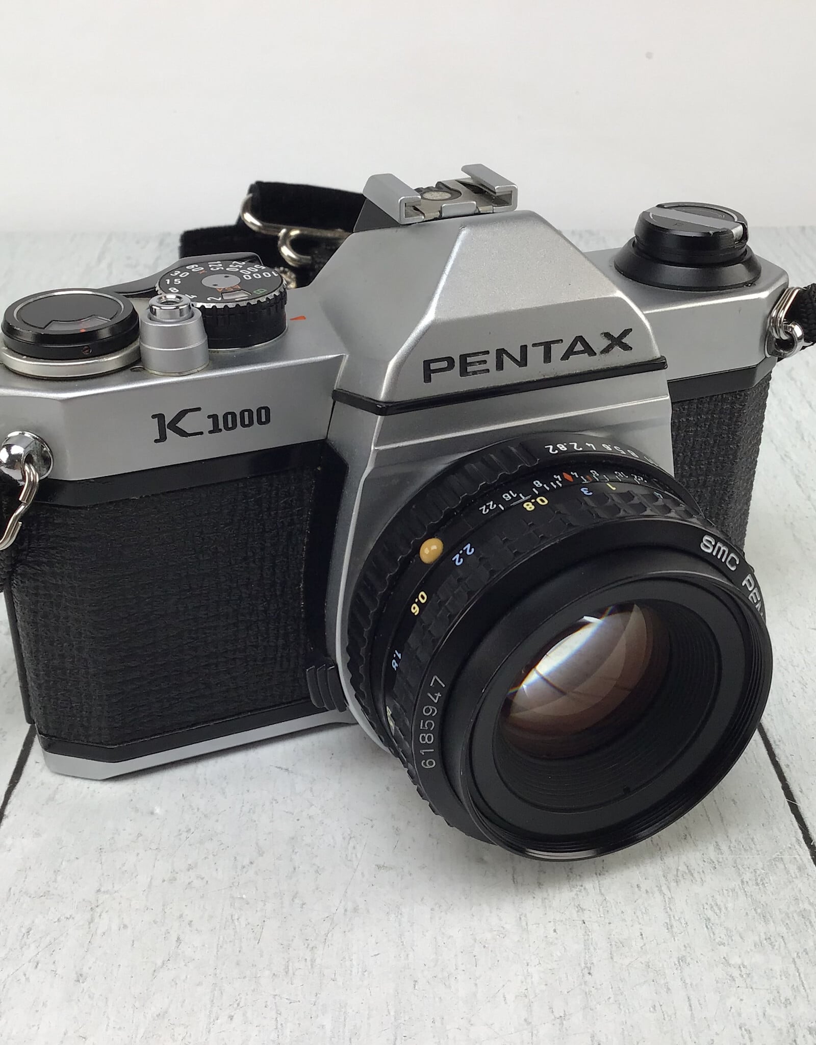 NIKON Pentax K1000 Camera w/ 50mm f2 Used Good