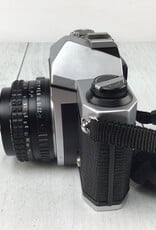NIKON Pentax K1000 Camera w/ 50mm f2 Used Good