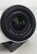 NIKON Nikon J1 White Camera w/10-30mm Used Good