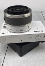 NIKON Nikon J1 White Camera w/10-30mm Used Good