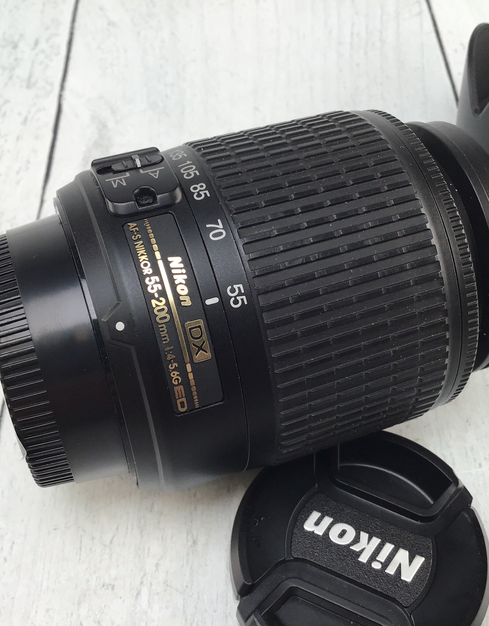 NIKON Nikon AF-S Nikkor 55-200mm f4-5.6G DX Lens Used Good
