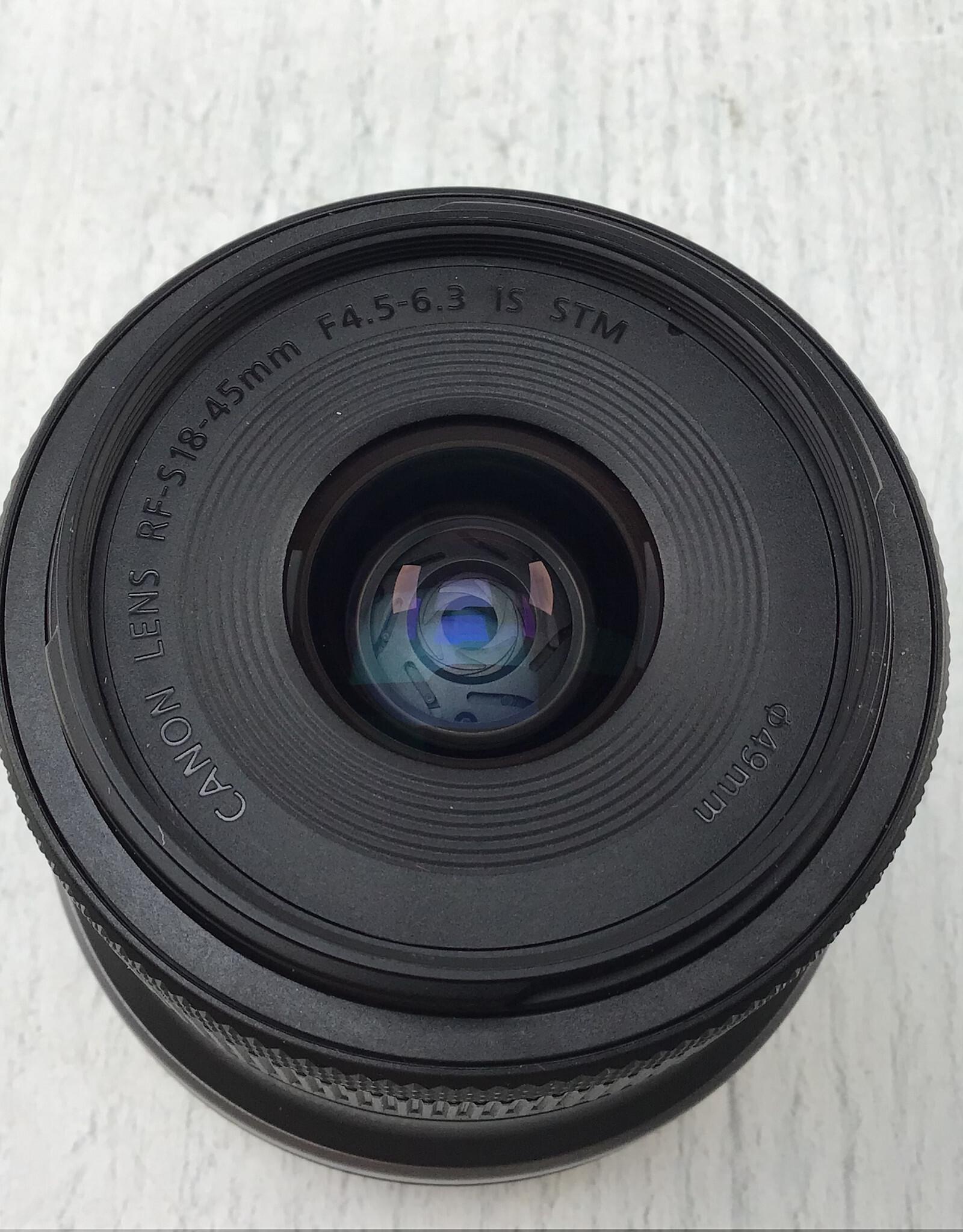 CANON Canon RF-S 18-45mm f4.5-6.3 IS STM Lens Used Good