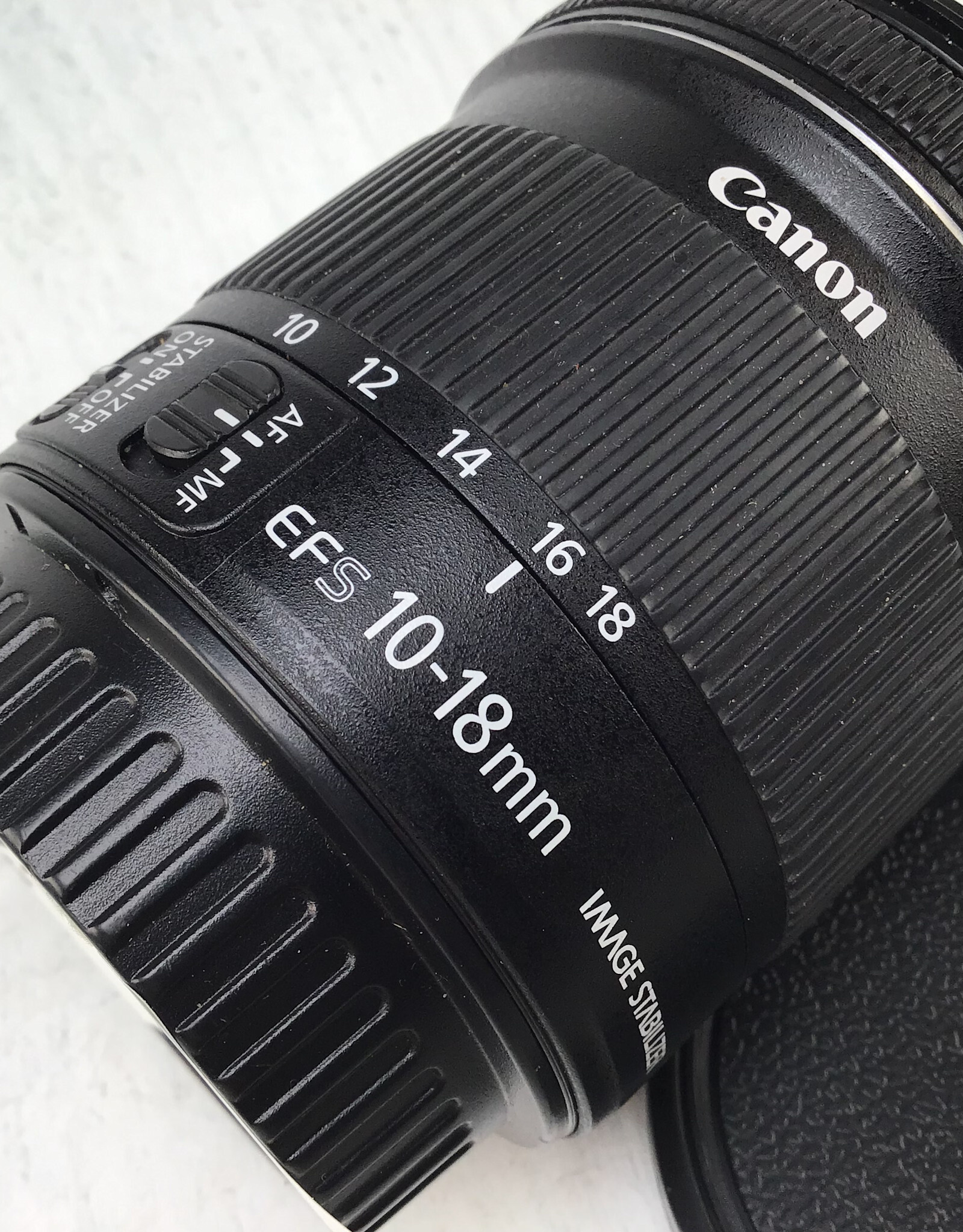 CANON Canon EF-S 10-18mm f4.5-5.6 IS STM Lens Used Good