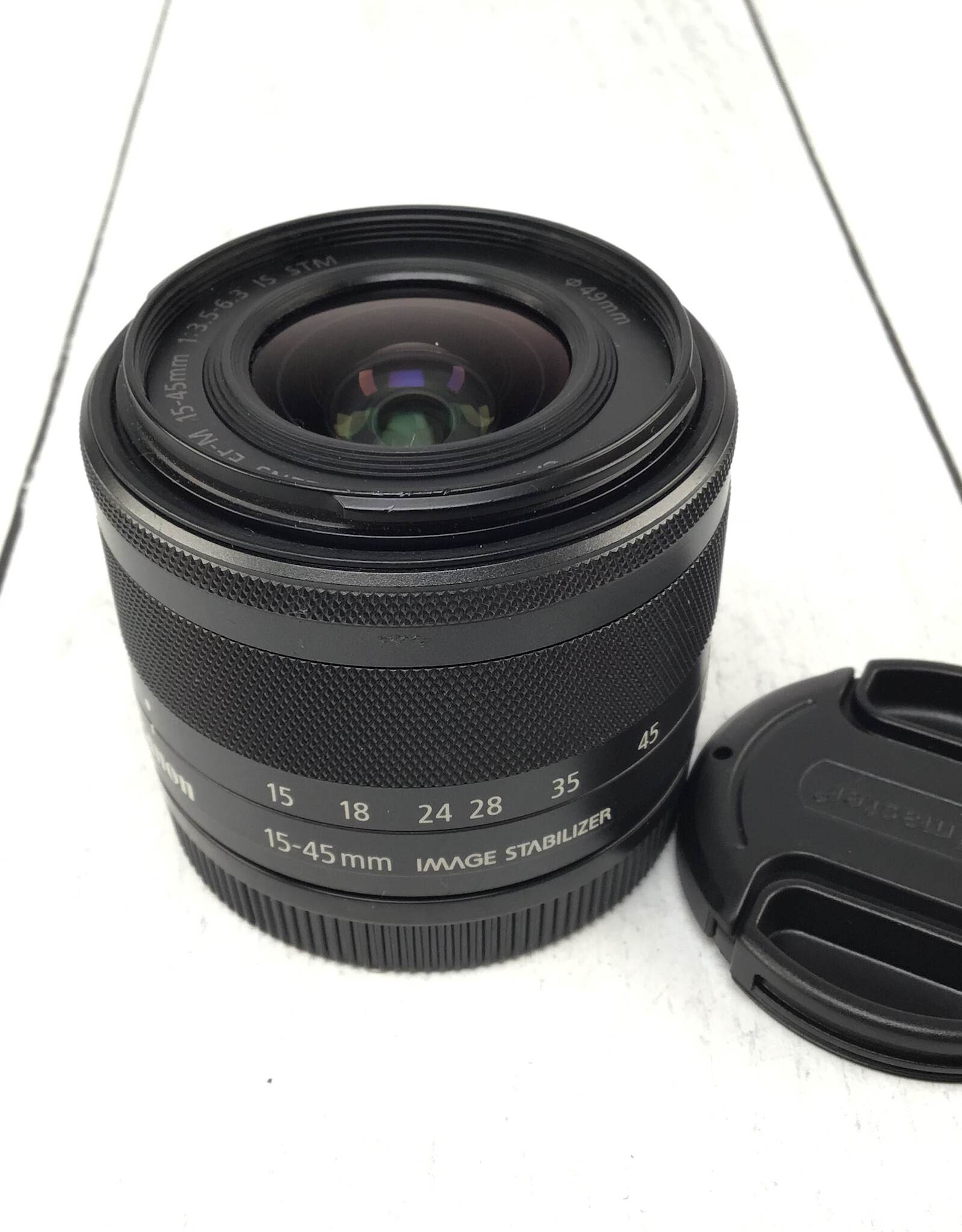 CANON Canon EF-M 15-45mm f3.5-6.3 IS STM Lens Used Good