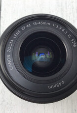 CANON Canon EF-M 15-45mm f3.5-6.3 IS STM Lens Used Good