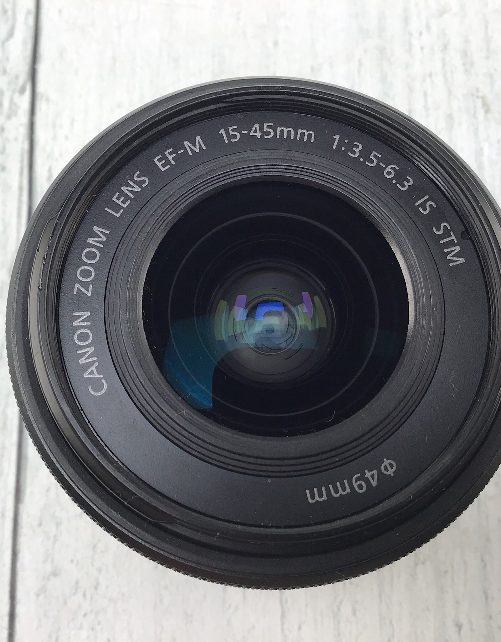 CANON Canon EF-M 15-45mm f3.5-6.3 IS STM Lens Used Good