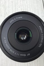 Viltrox Viltrox AF 15mm f1.7 STM E Mount Lens Used Good