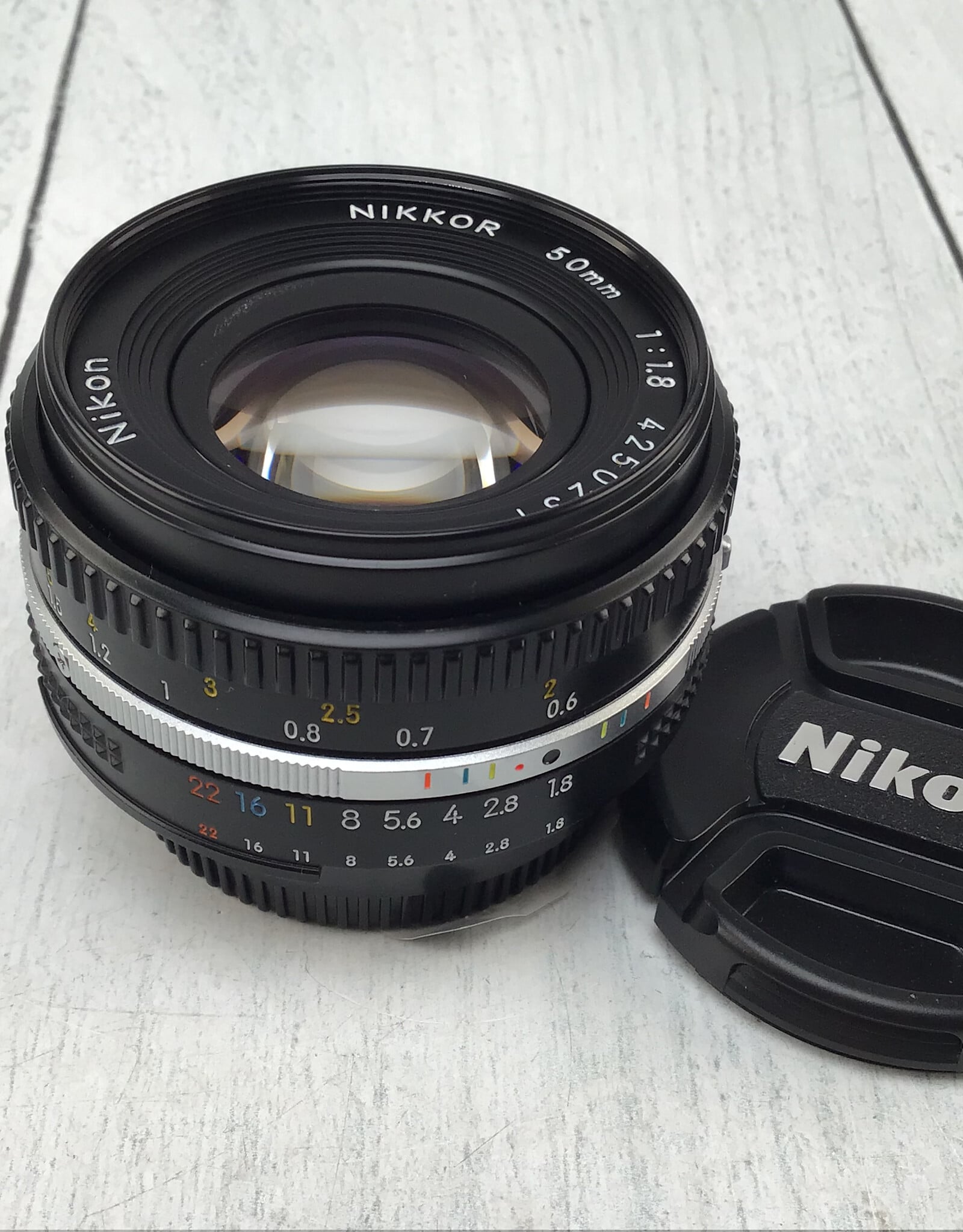 NIKON Nikon Nikkor 50mm f1.8 Pancake Lens Used Good