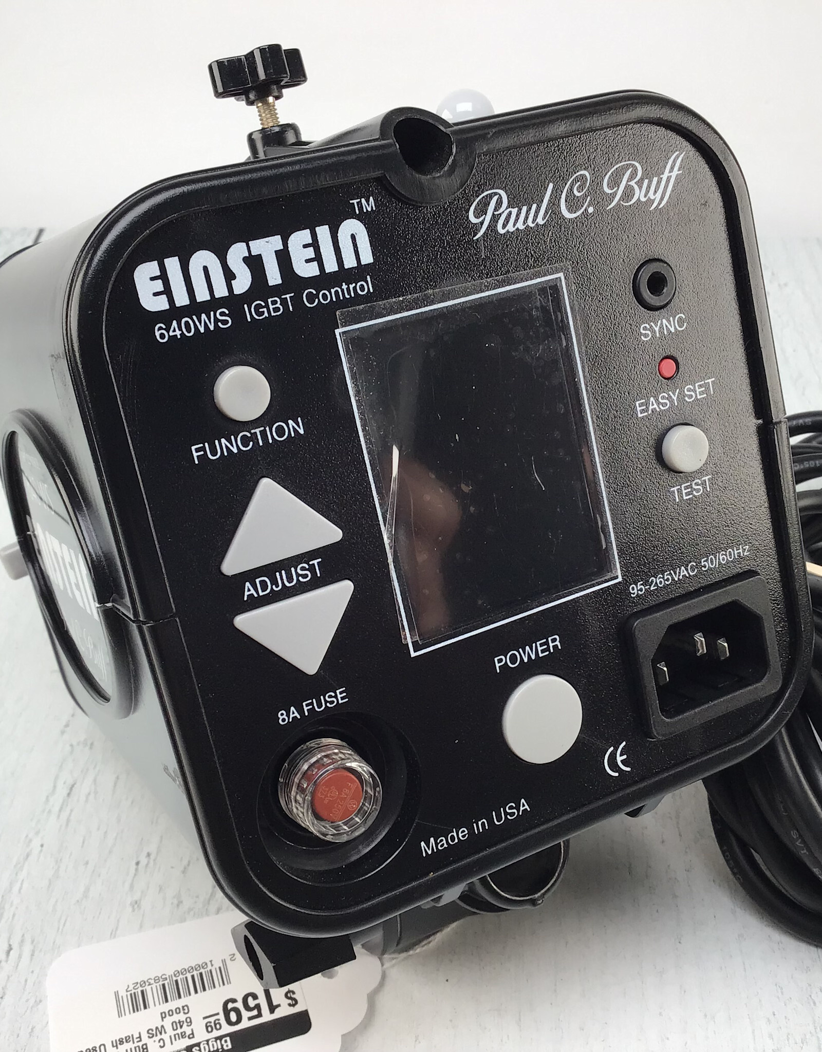 Paul C. Buff Paul C. Buff Einstein 640 WS Flash Used Good
