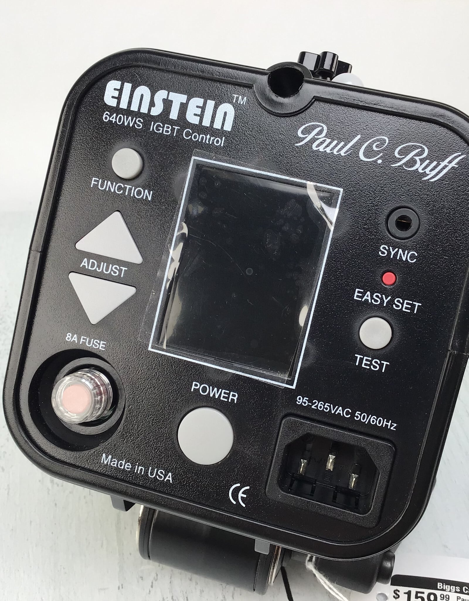 Paul C. Buff Paul C. Buff Einstein 640 WS Flash Used Good