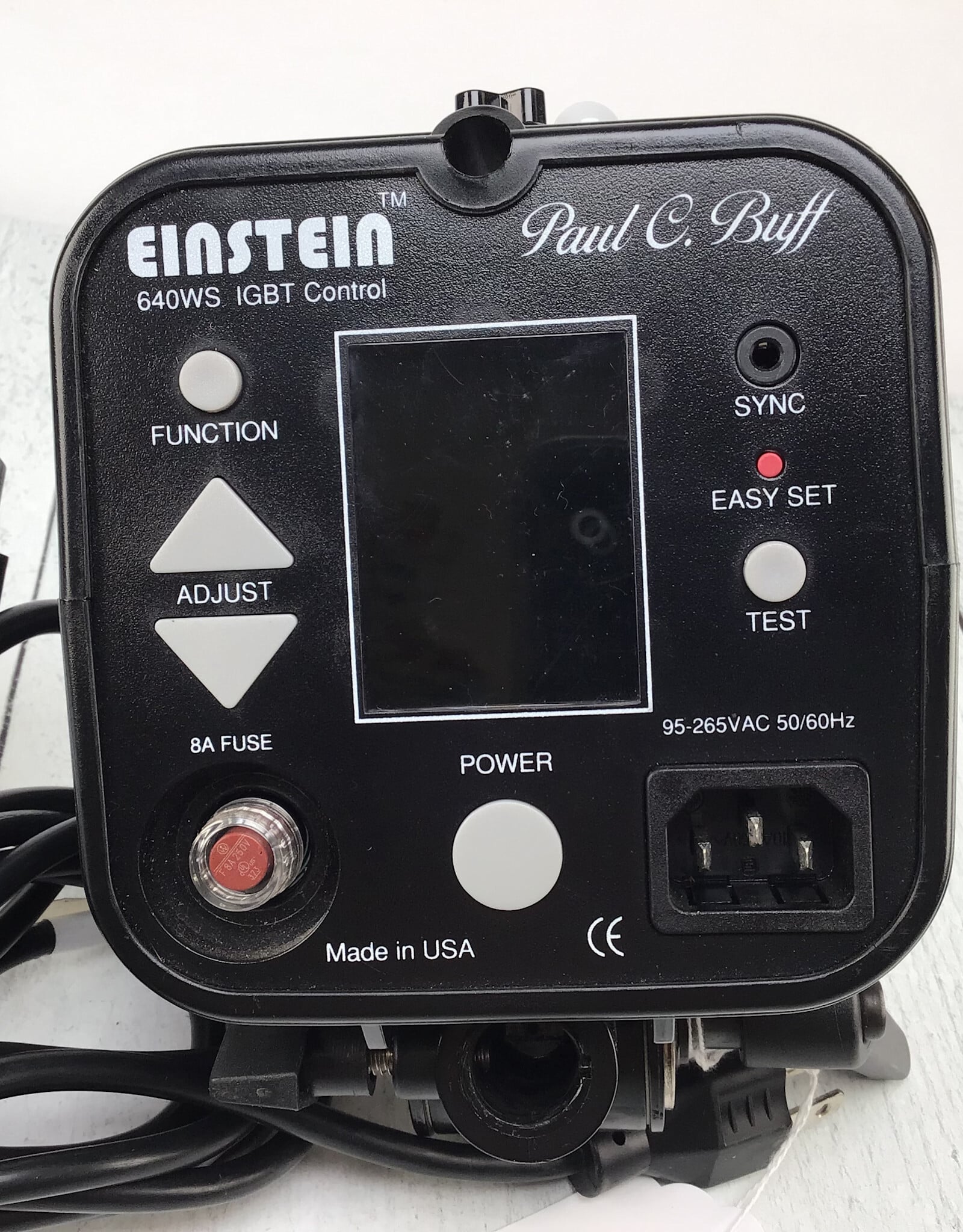 Paul C. Buff Paul C. Buff Einstein 640 WS Flash Used Good