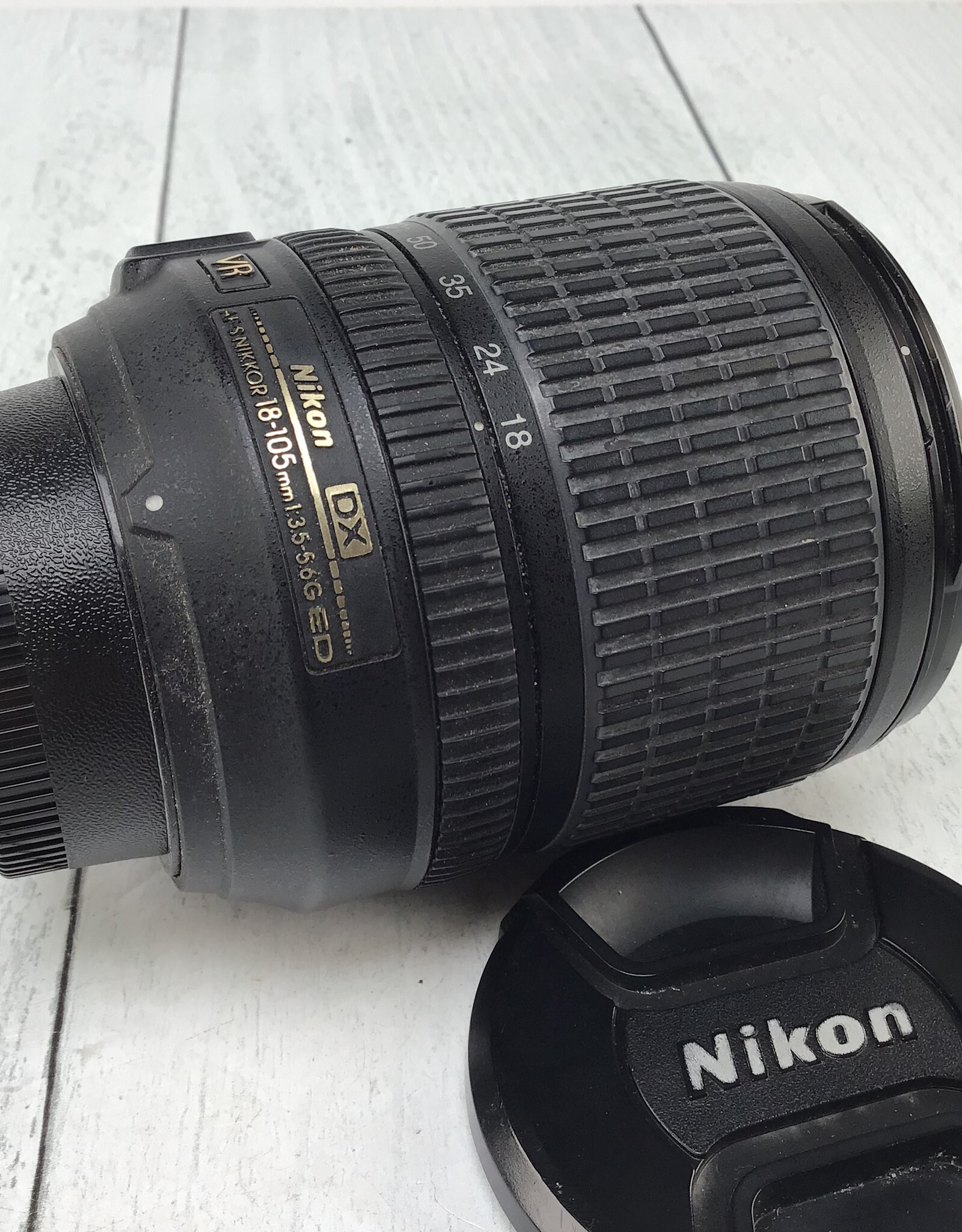 NIKON Nikon AF-S Nikkor 18-105mm f3.5-5.6 G VR Lens Used Fair