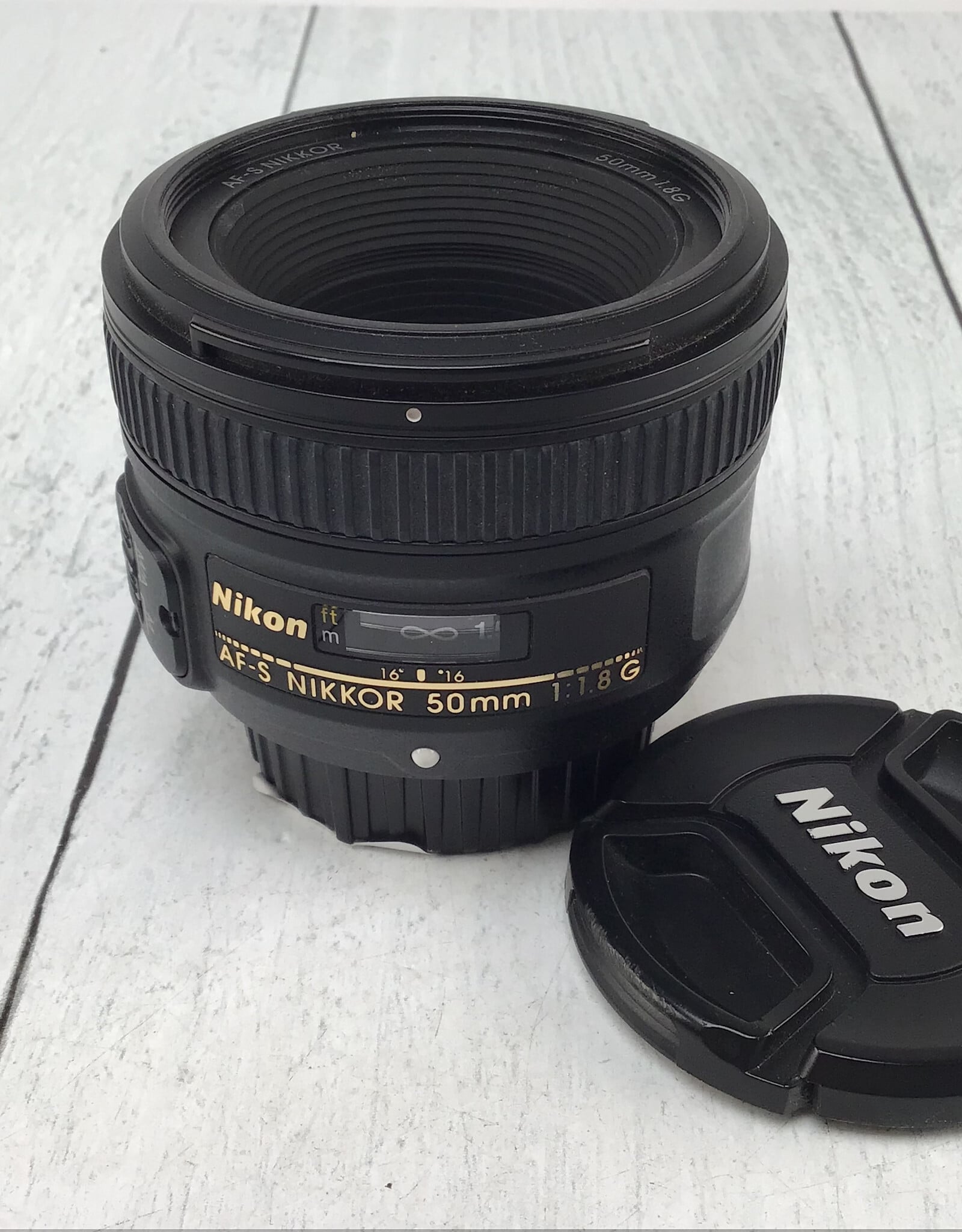 NIKON Nikon AF-S Nikkor 50mm f1.8 G Lens Used Good