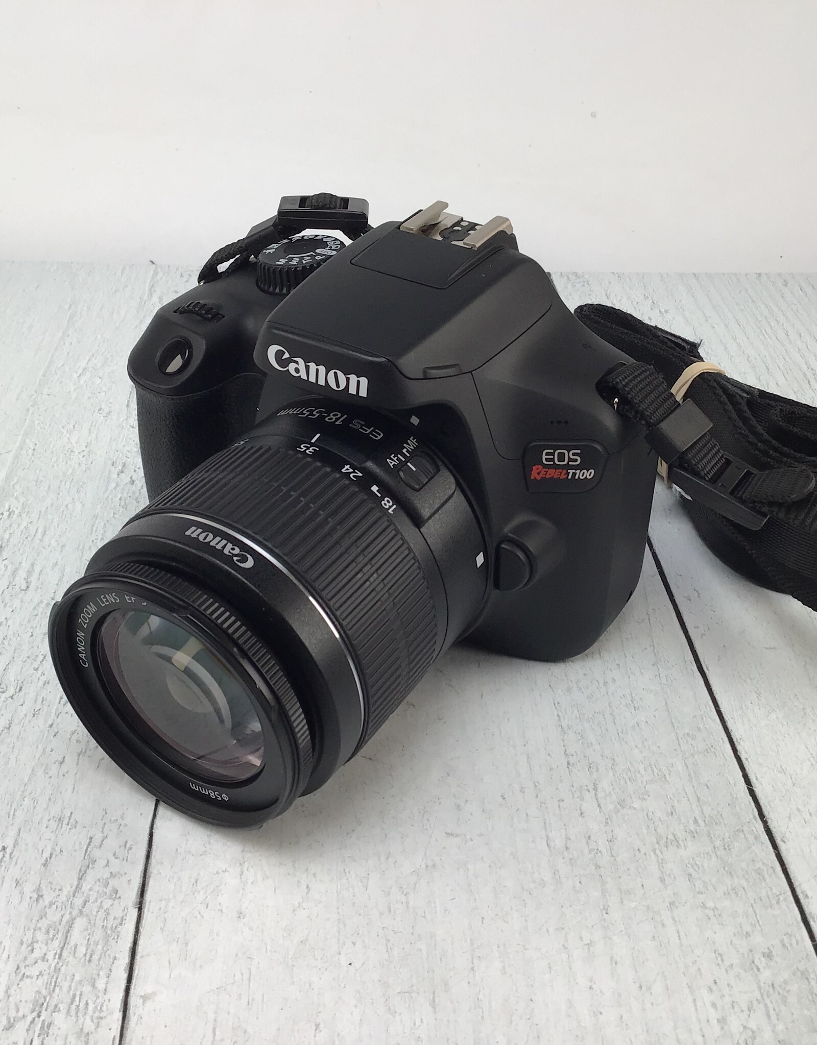 CANON Canon Rebel T100 Camera w/ 18-55mm III Used Good