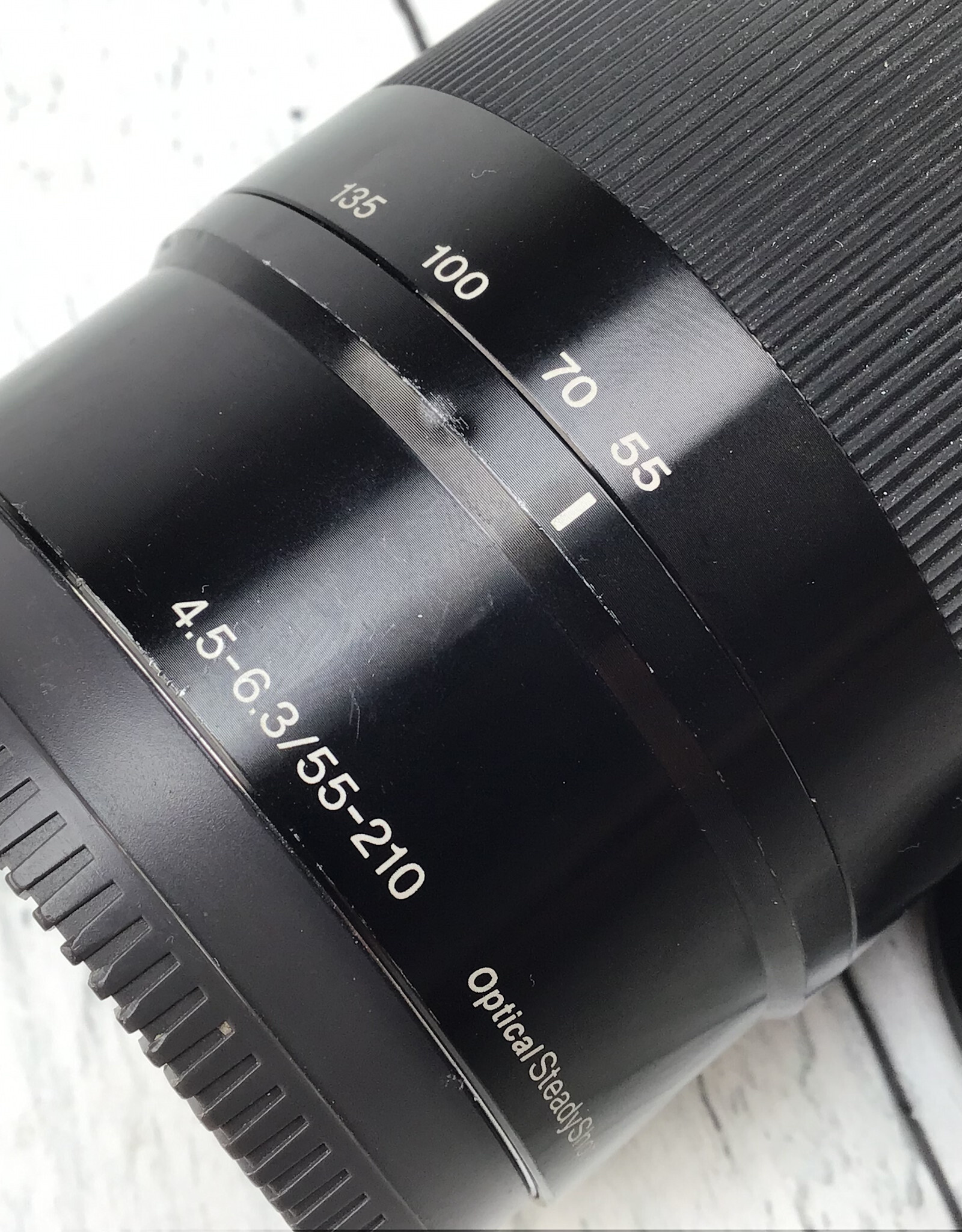 SONY Sony E 55-210mm f4.5-6.3 OSS Lens Used Fair