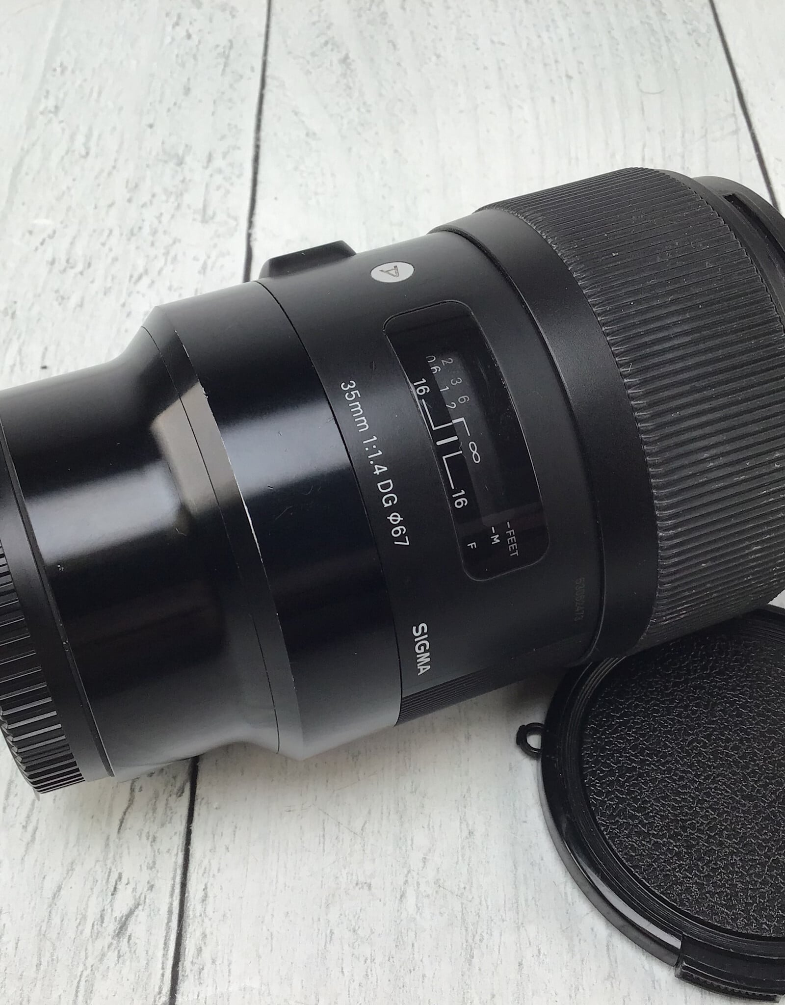 SIGMA Sigma Art 35mm f1.4 DG Lens for Sony Used Fair