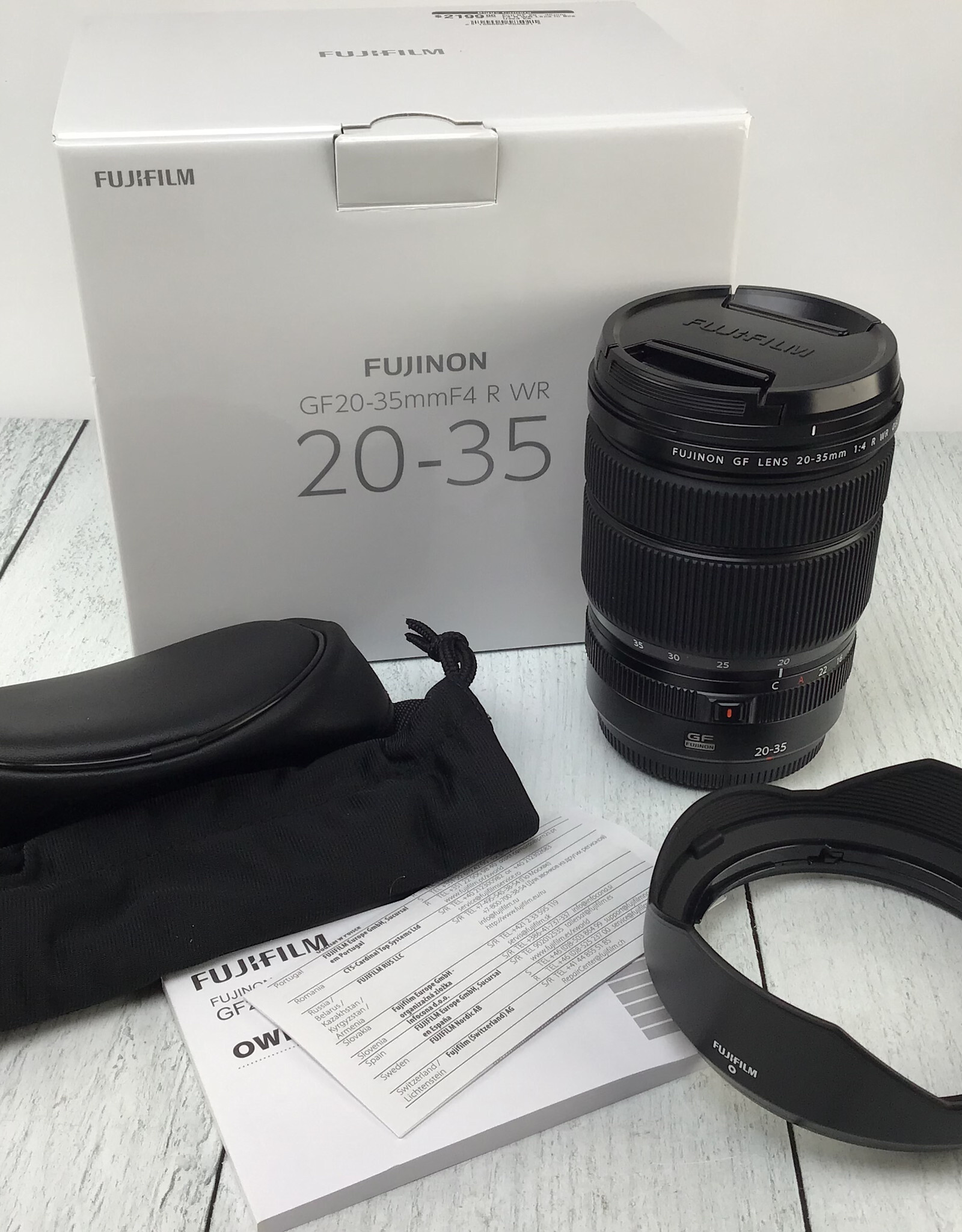 FUJI Fuji GF 20-35mm F4 R WR Lens in Box Used EX