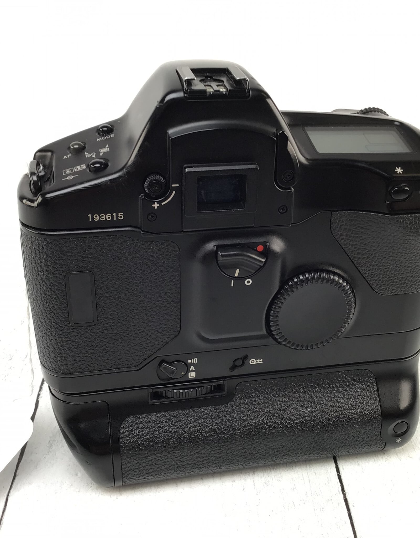 CANON Canon EOS 1N Camera w/ Power Booster E1 Used Good