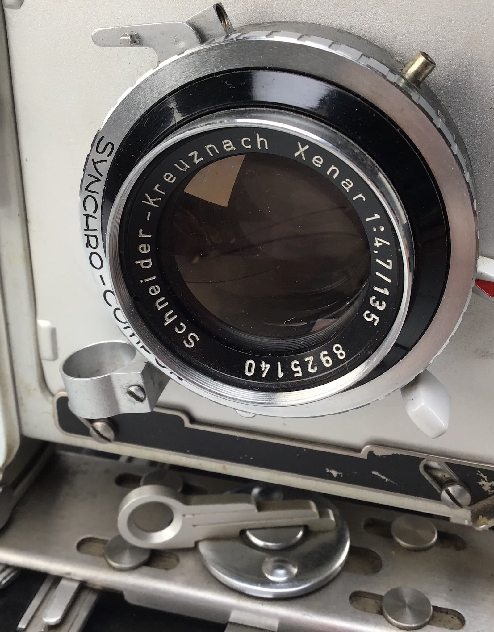 graflex Graflex Crown Graphic Camera w/ Xenar 135mm f4.7 Used Fair