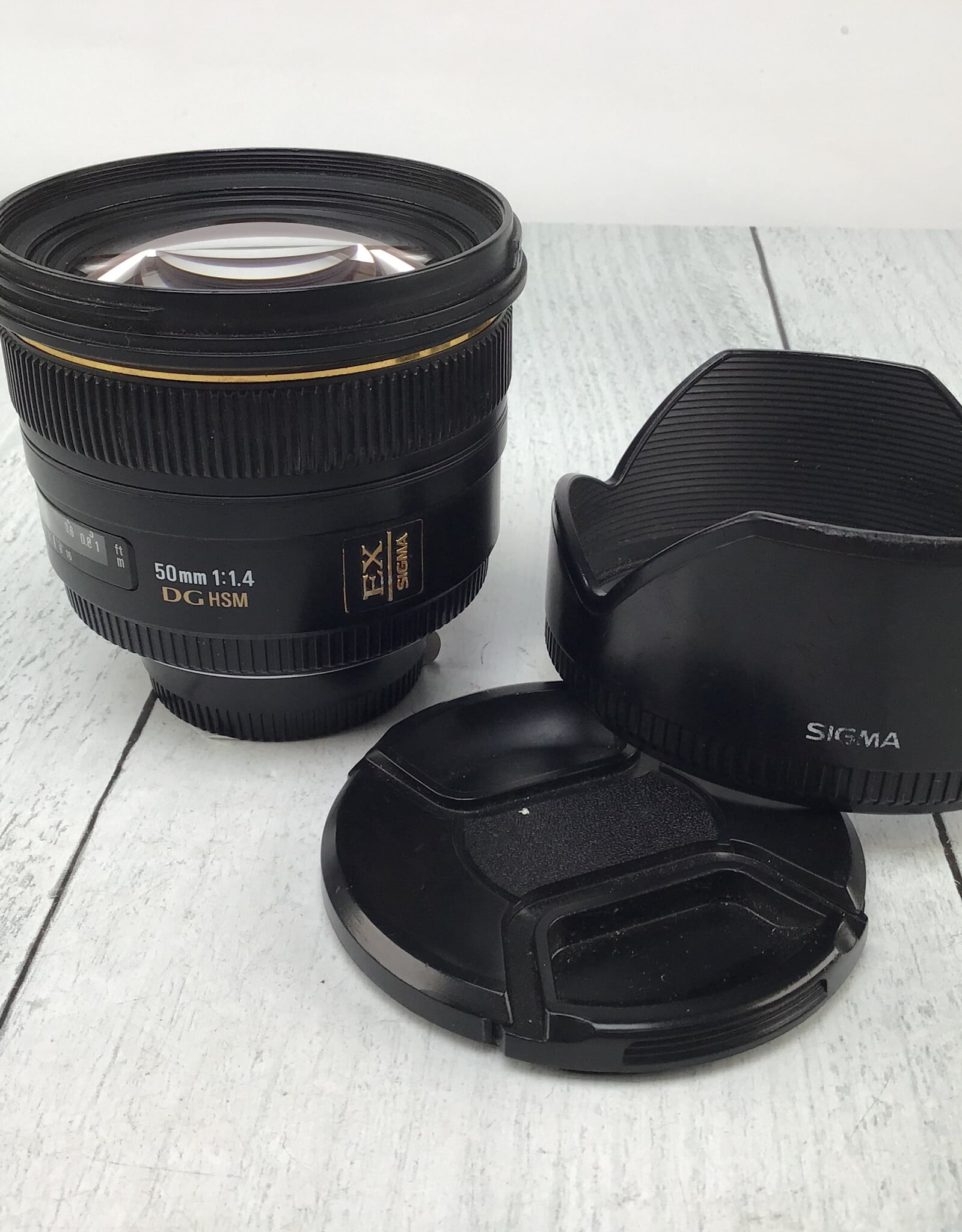 SIGMA Sigma EX 50mm f1.4 DG HSM Lens for Nikon Used Good