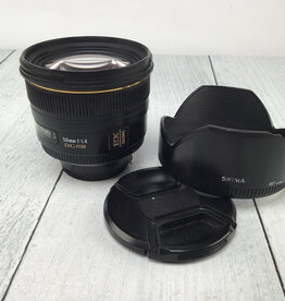 SIGMA Sigma EX 50mm f1.4 DG HSM Lens for Nikon Used Good