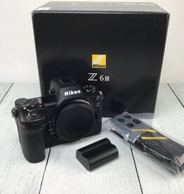NIKON Nikon Z6 III Camera Body in Box Shutter Count 7 Used EX