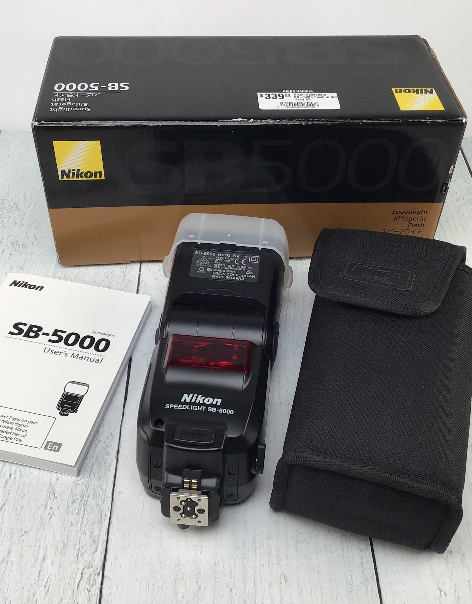 NIKON Nikon Speedlight SB-5000 Flash in Box Used EX