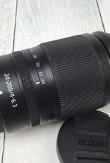 NIKON Nikon Z 24-200mm f4-6.3 VR Lens Used Good