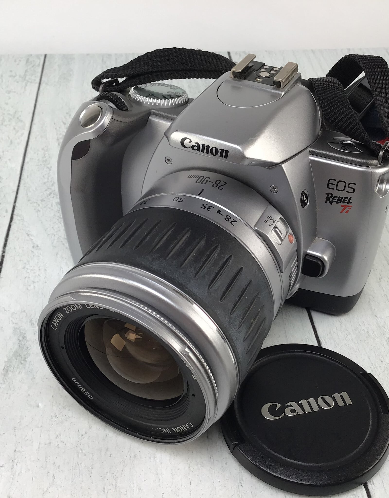 CANON Canon Rebel Ti Camera w/ 28-90mm Used Good
