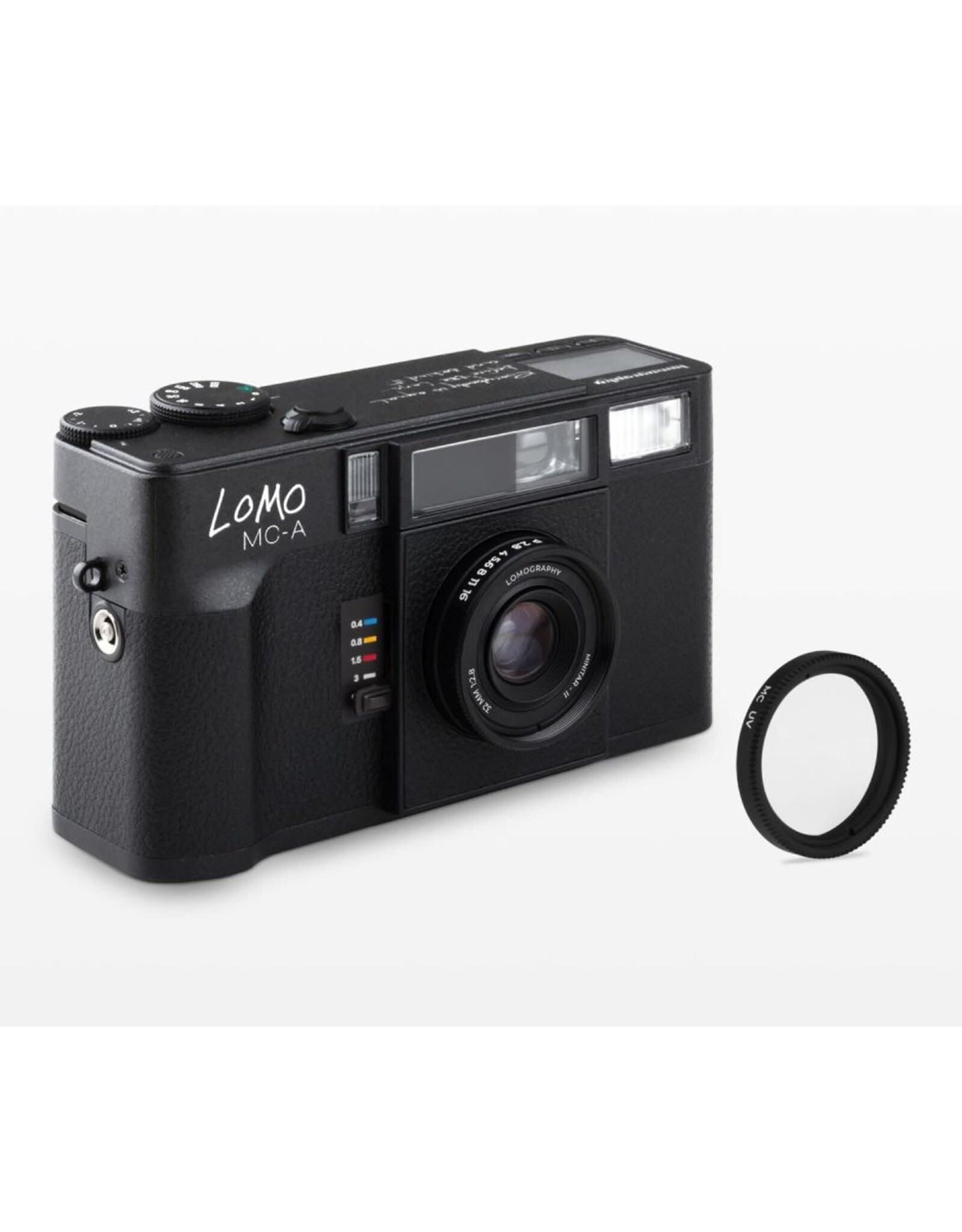 Lomo MC-A 35 mm Film Camera Black