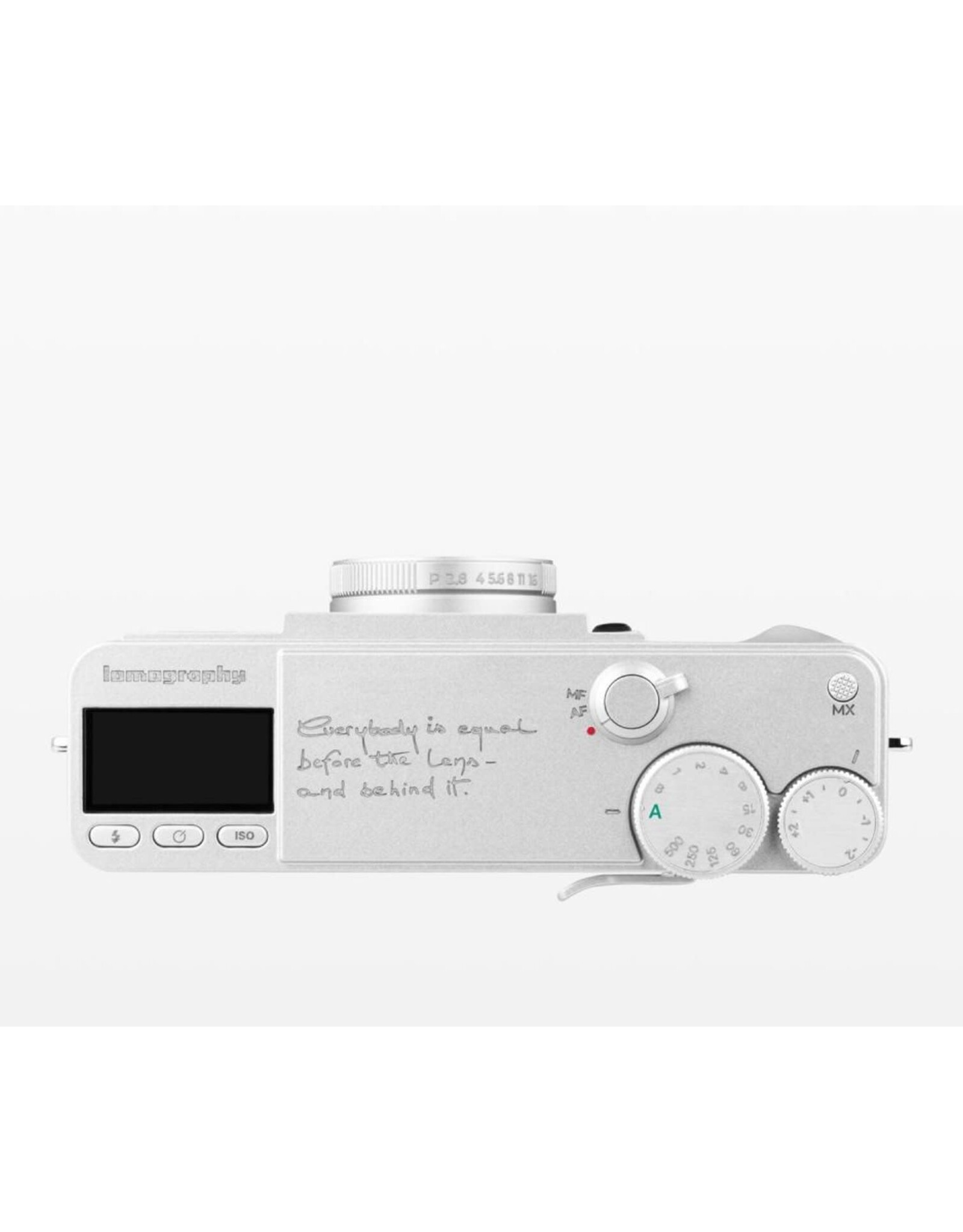 Lomo MC-A 35 mm Film Camera Silver