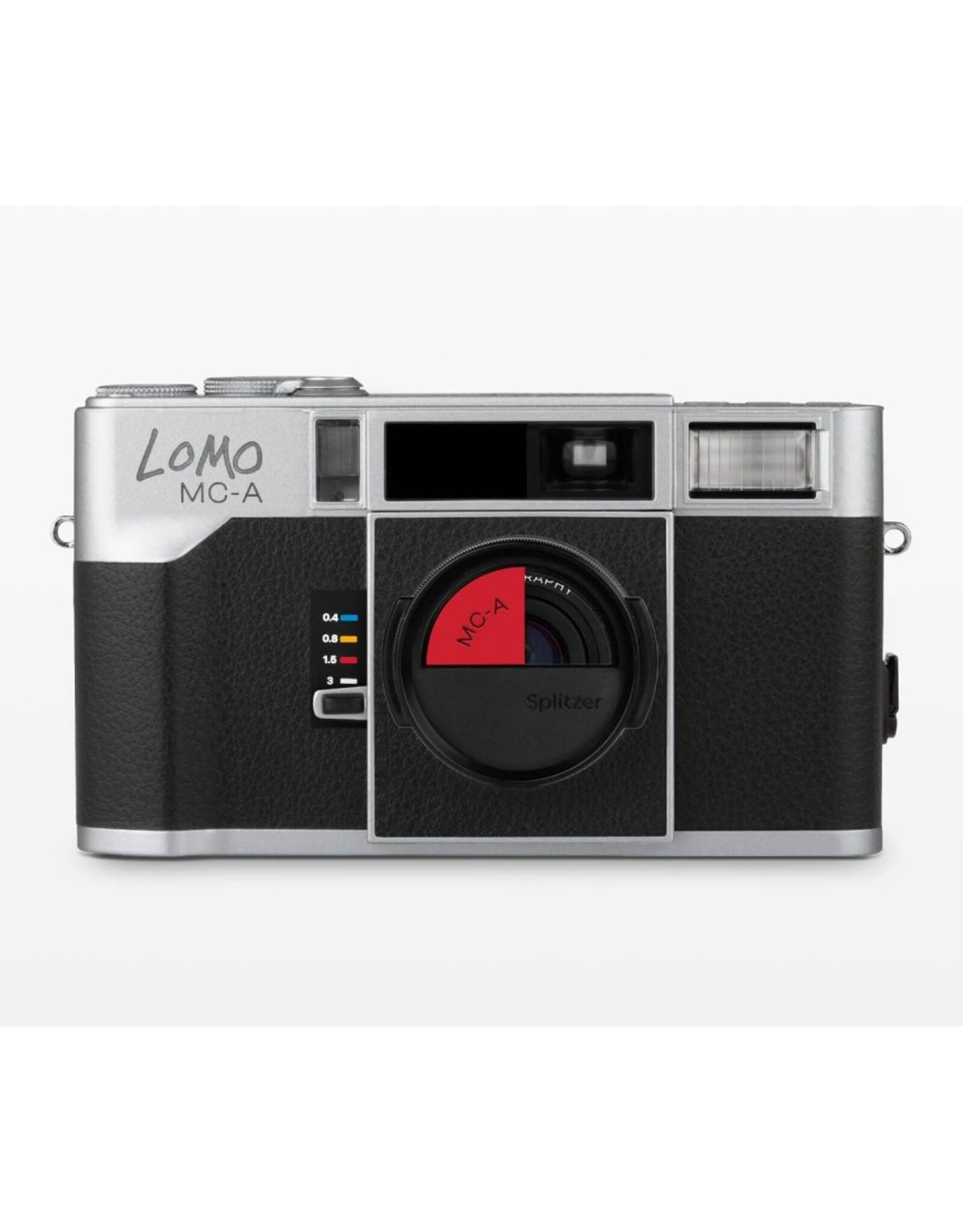 Lomo MC-A 35 mm Film Camera Silver