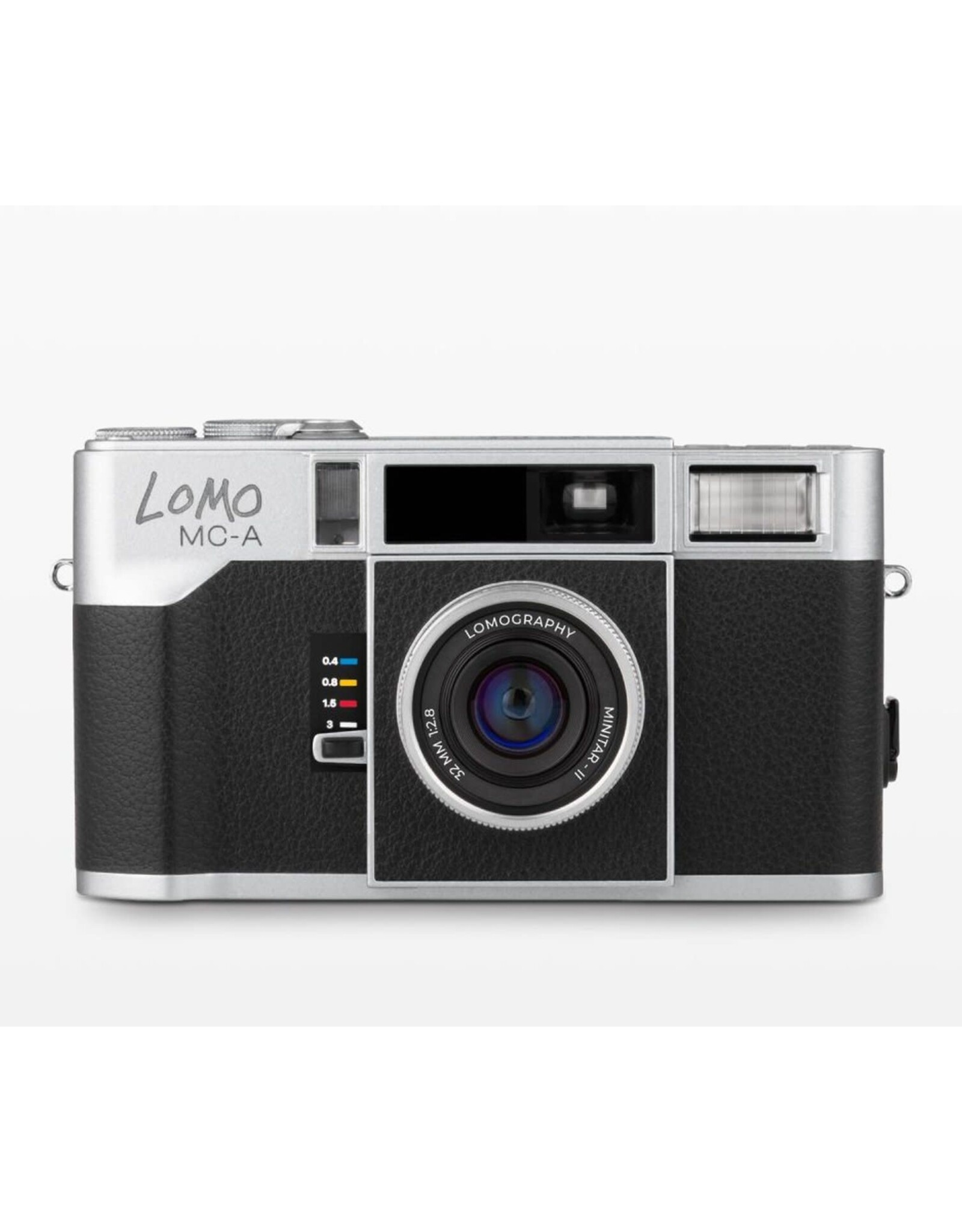 Lomo MC-A 35 mm Film Camera Silver