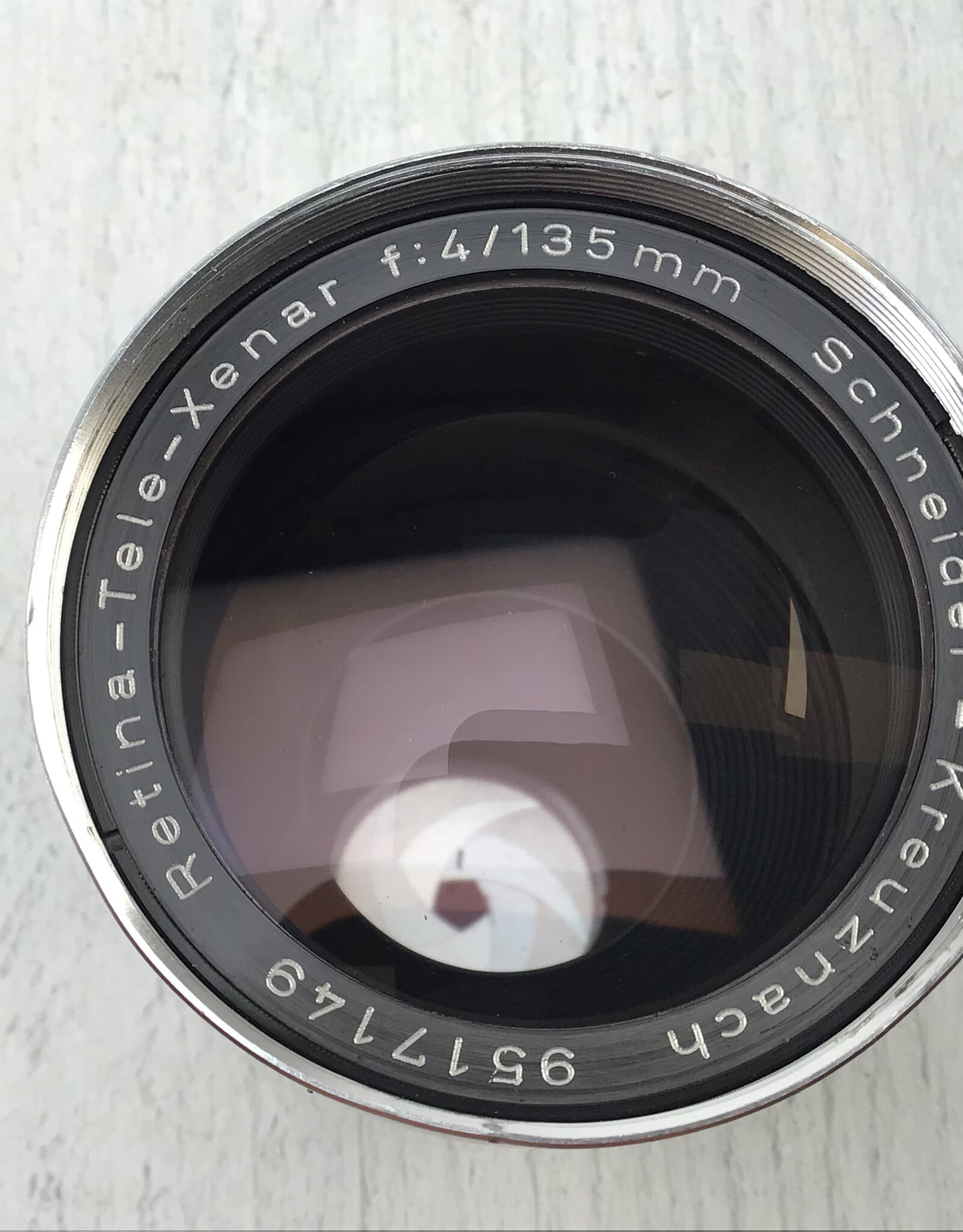 Schneider Retina Tele Xenar 135mm f4 Lens Used Good