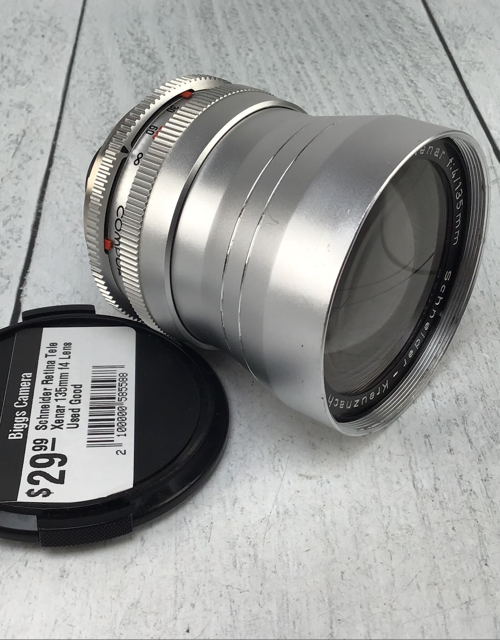 Schneider Retina Tele Xenar 135mm f4 Lens Used Good