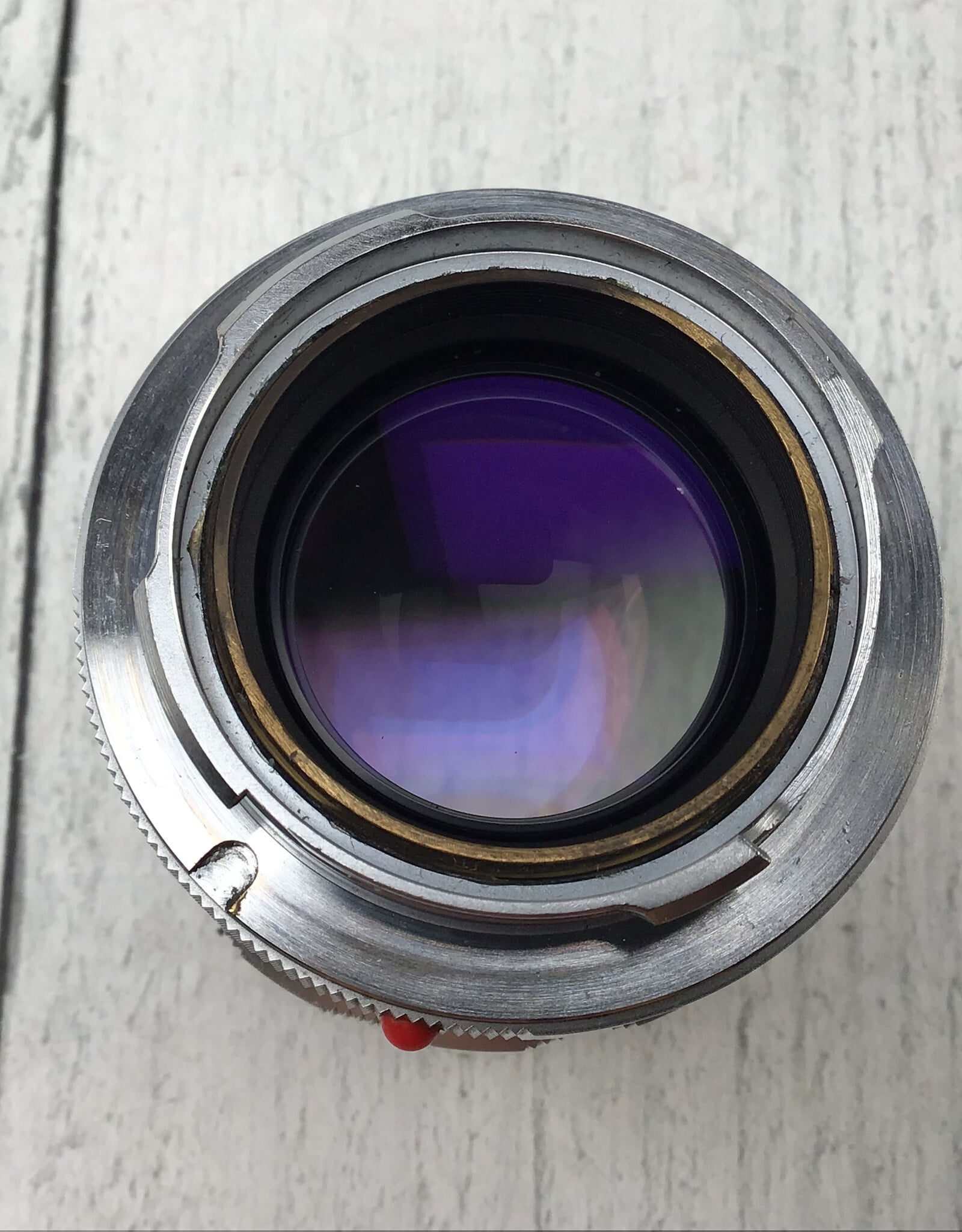 Leica Leica Summilux M 50mm f1.4 Lens Cleaning Marks on Elements Used BGN