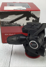 MANFROTTO Manfrotto MH-804 3WUS Tripod Head in Box Used Good