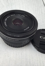 CANON Canon EFS 24mm f2.8 STM Lens Used Good