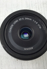 CANON Canon EFS 24mm f2.8 STM Lens Used Good