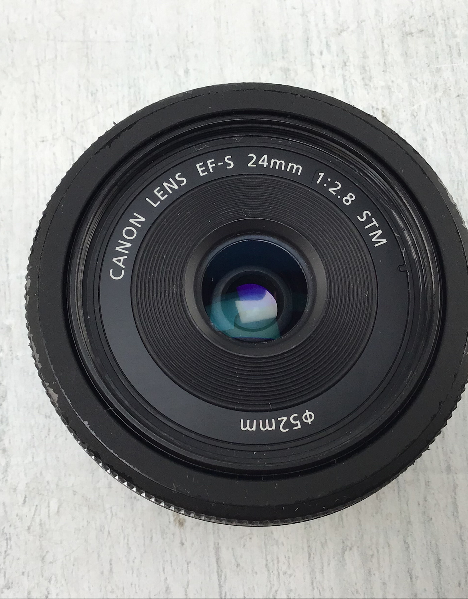 CANON Canon EFS 24mm f2.8 STM Lens Used Good