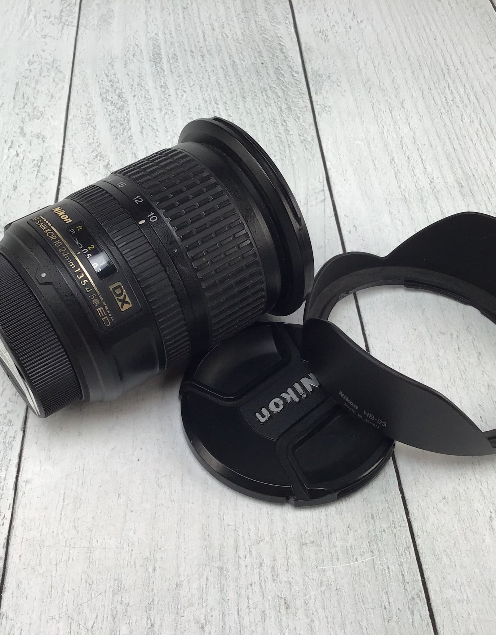 NIKON Nikon AF-S Nikkor 10-24mm f3.5-4.5 G DX Lens Used Fair