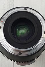 Sirui 50mm T2.9 Anamorphic FF 1.66X lens for Canon Rf Used Good