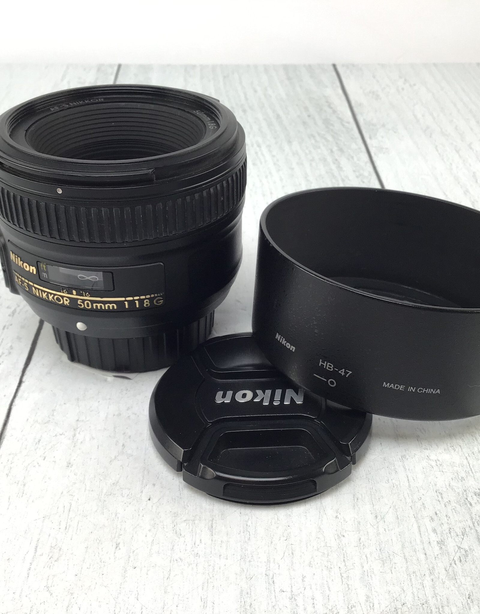 NIKON Nikon AF-S Nikkor 50mm f1.8G Lens Used Good