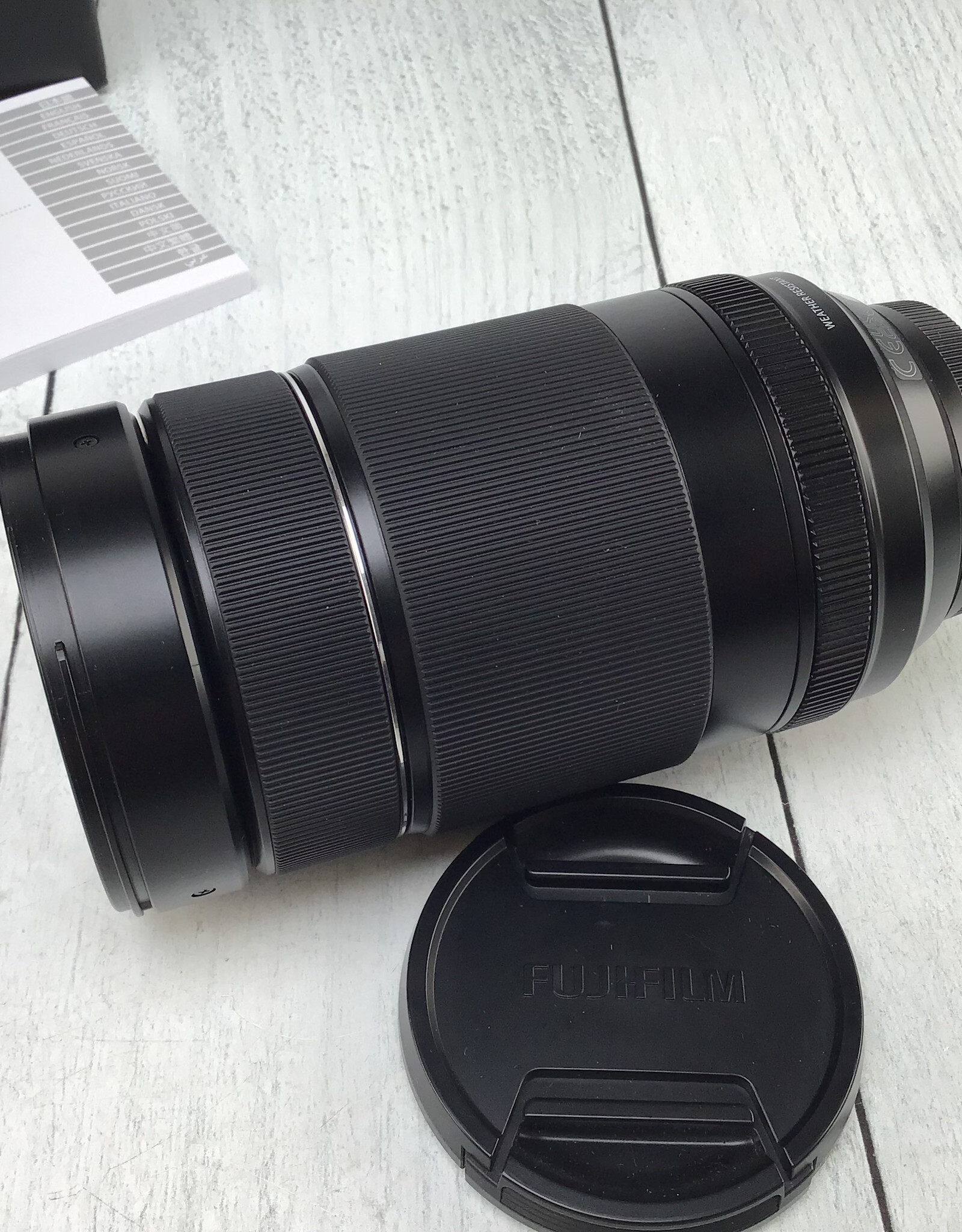 FUJI Fuji XF 70-300mm f4-5.6 R LM OIS WR Lens in Box Used EX