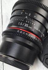 ROKINON Rokinon 35mm T1.5 Lens for MFT Used Good