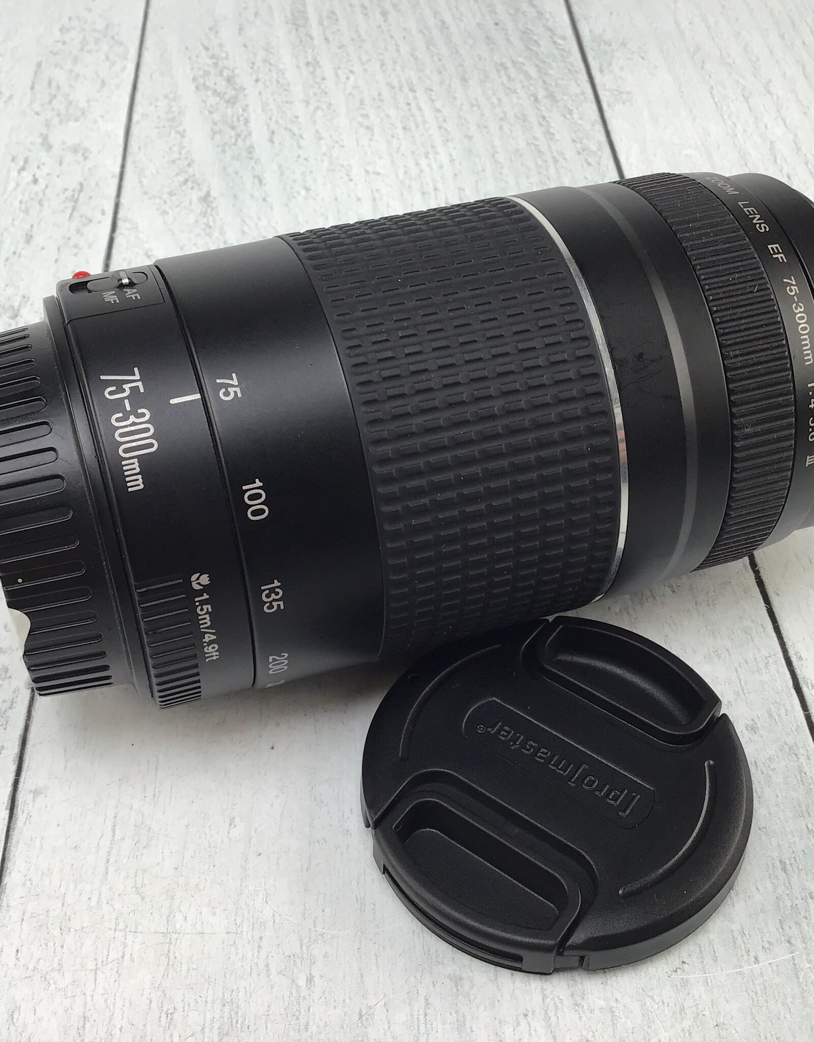 CANON Canon EF 75-300mm f4-5.6 III Lens Used Good